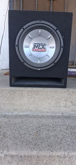 MTX AUDIO THUNDER 6000 10" SUBWOOFE speaker..