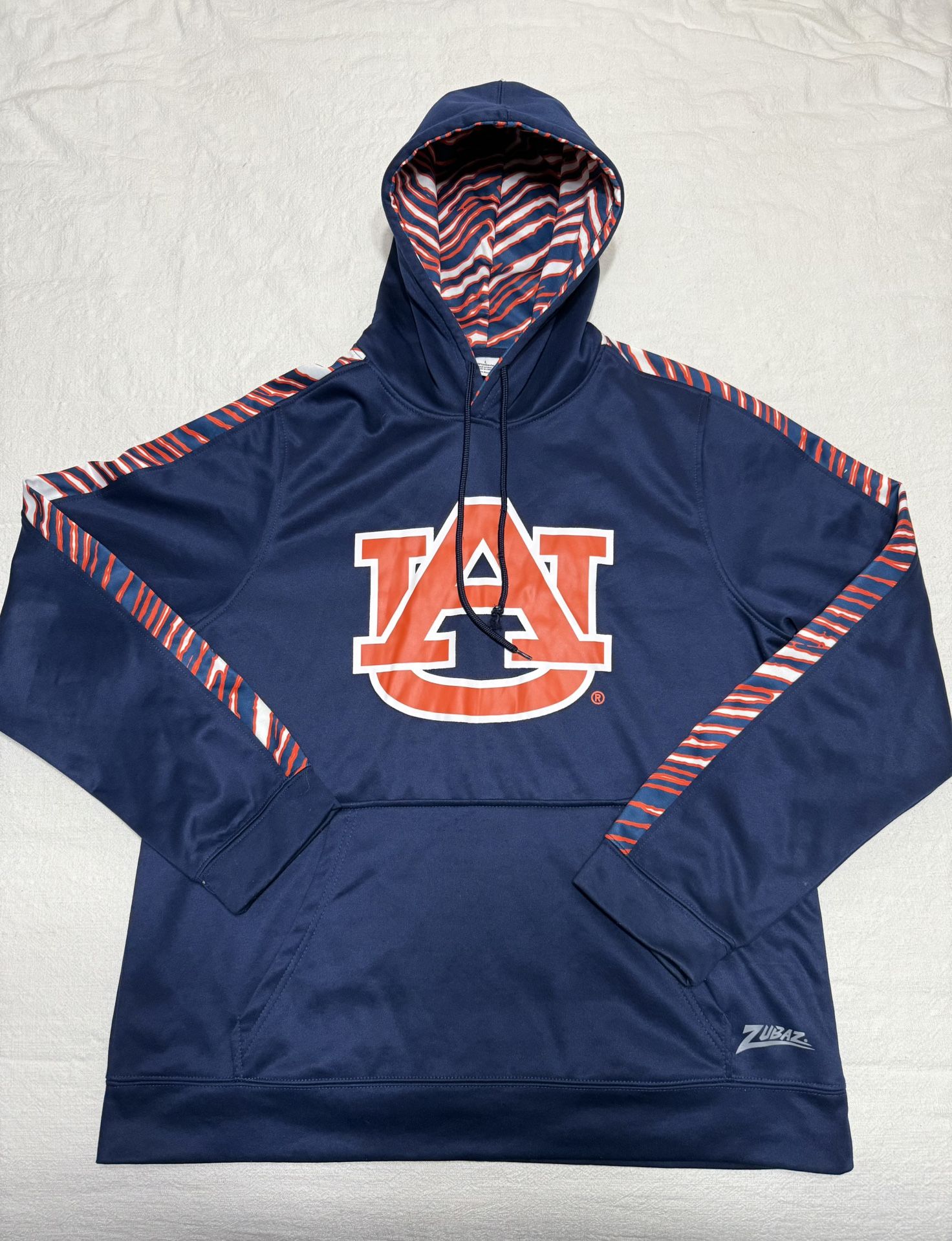 Auburn Tigers Performance Team Hoodie, Navy Blue, Size L