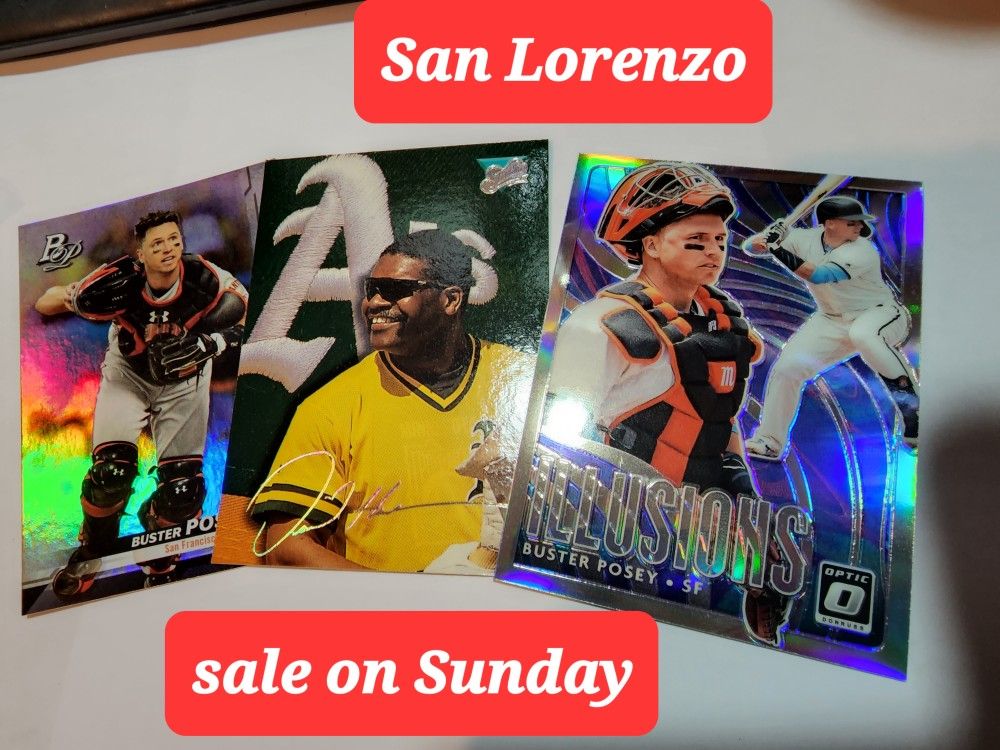 WARRIORS AND SPORTS CARDS SALE THIS SUNDAY FROM 1PM TO 5PM. SAN LORENZO