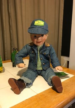 John Deere Procelain Doll Collection