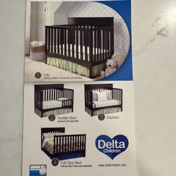 Baby Crib with Mattress 