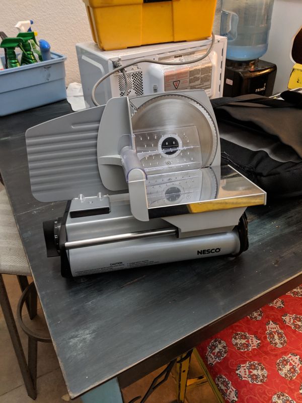 Nesco Meat slicer excellent condition for Sale in Tempe, AZ OfferUp