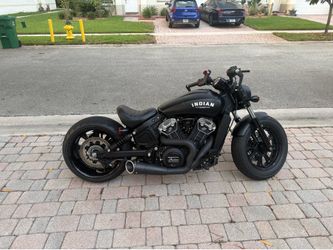 Indian scout Bobber