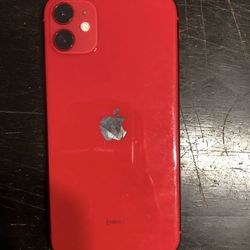UNLOCKED Red (Apple)iPhone 11 64 GB (T-Mobile) 