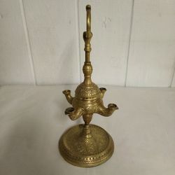 Vintage Anglo Raj Oil Lamp