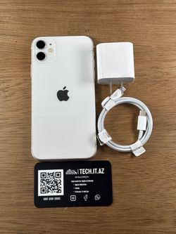 📱 iPhone 11 | 64GB | White | Cricket Only | Hablo Español