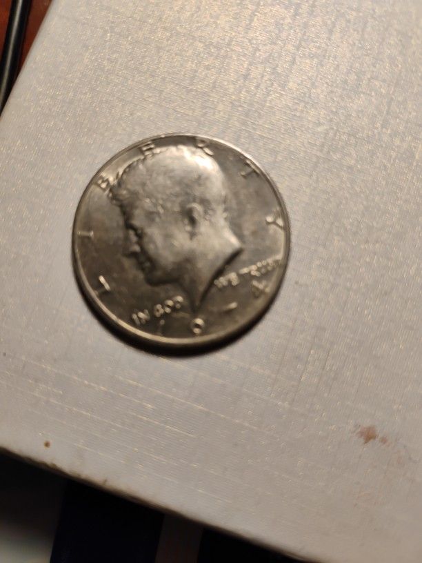 1974 Kennedy Half Dollar No Mint Mark