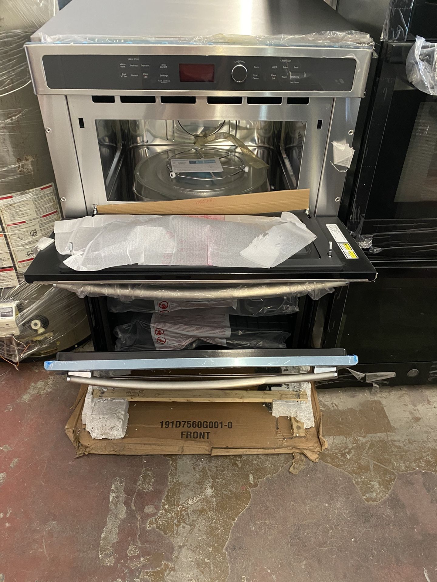 New microwave oven combo electric