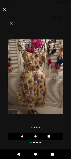 Yellow Dress By Maggie London