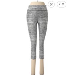 Under Armour Gray Leggings Active Pants Size M Leggings