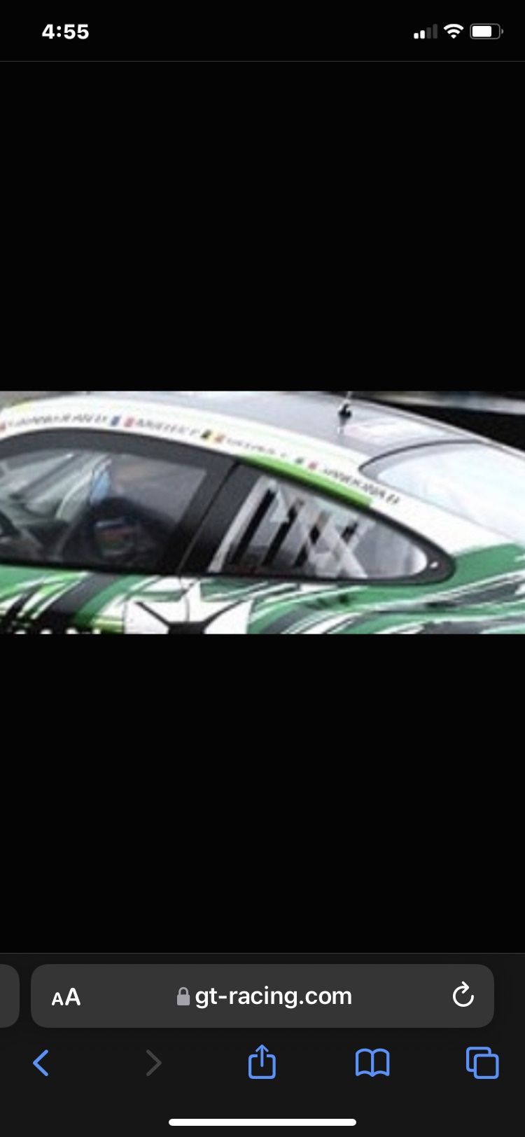 Polycarbonate Porsche 996 GT3 CUP CAR Quarter Windows