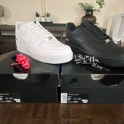 Supreme Air Force 1 Black & White size 8.5M. 