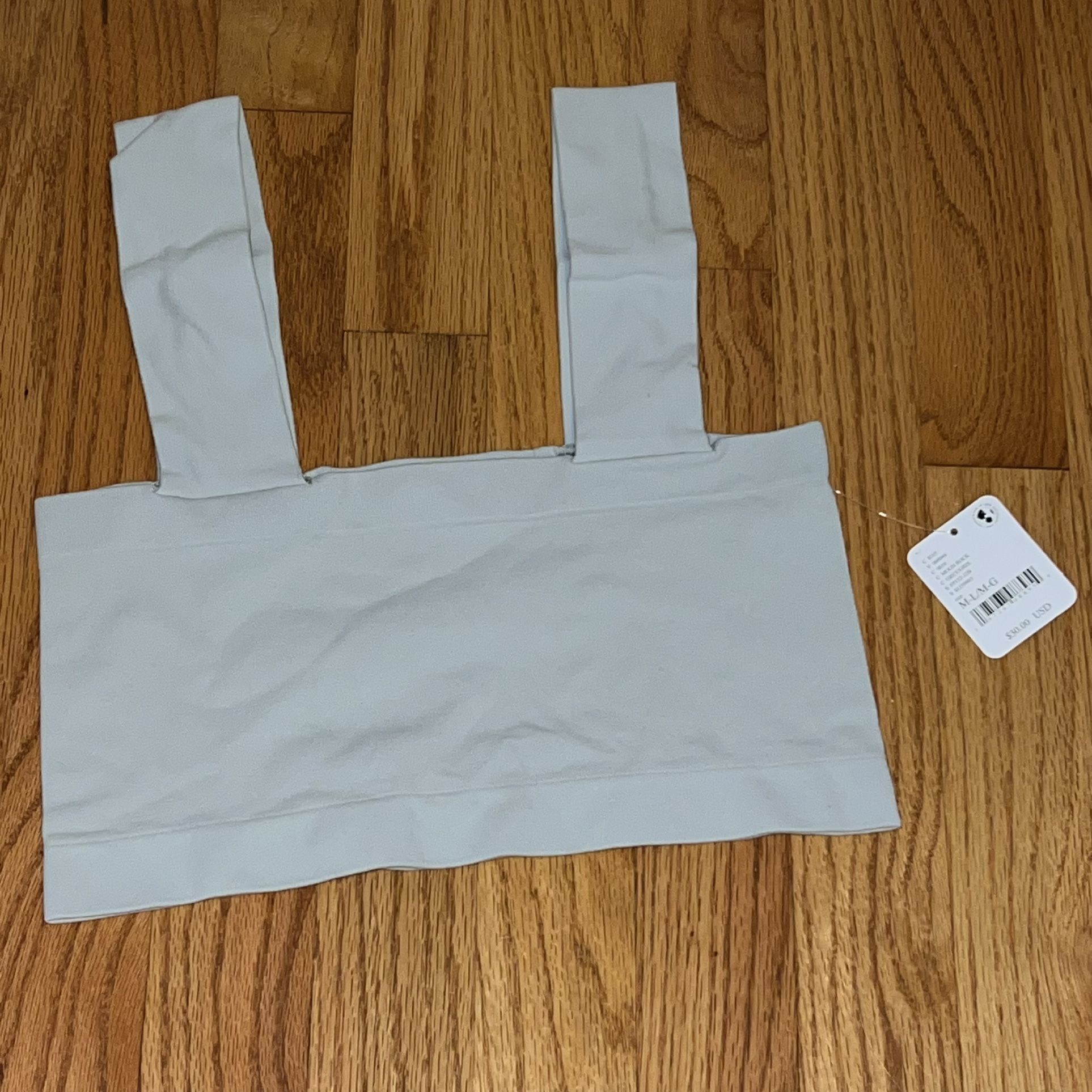 Intimately Free People Sz M/L Bralette New With Tag Grey