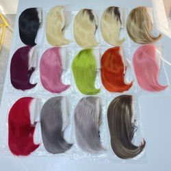 Bob Wigs 13*4 Lace Front 14' & 12' Human Hair 