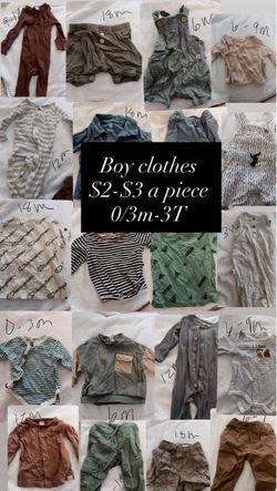 Baby boy/ toddler clothes
