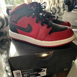 Jordan Kids Air Jordan 1 Mid- Size 12C