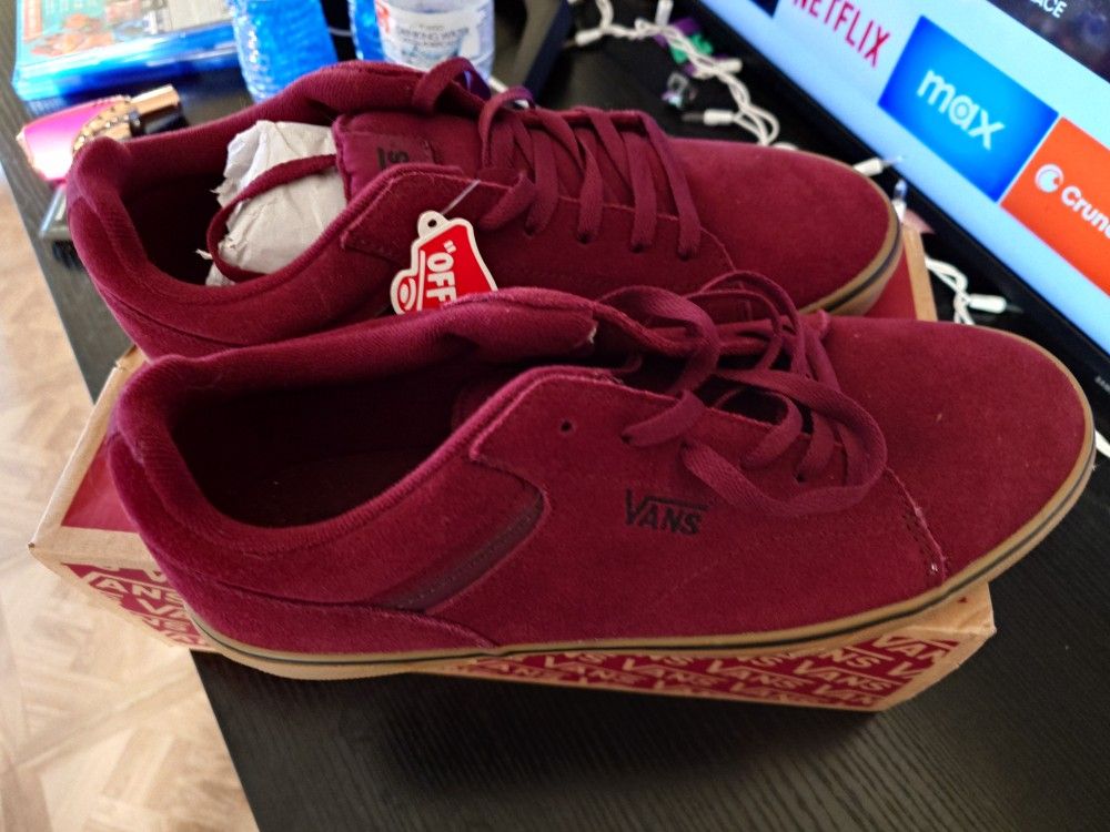 Red Vans Shoes