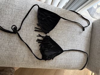 Fringe bikini top