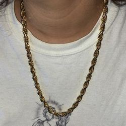 14k Gold Played 26 Inch 