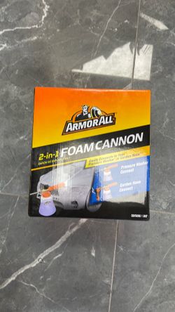Armor all foam canon