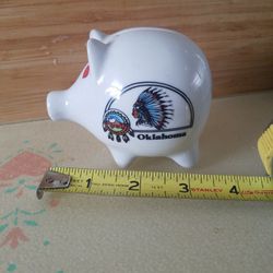 NWOT Oklahoma Piggy Bank