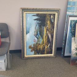 3ft X 2 Ft Framed Oil Painting 