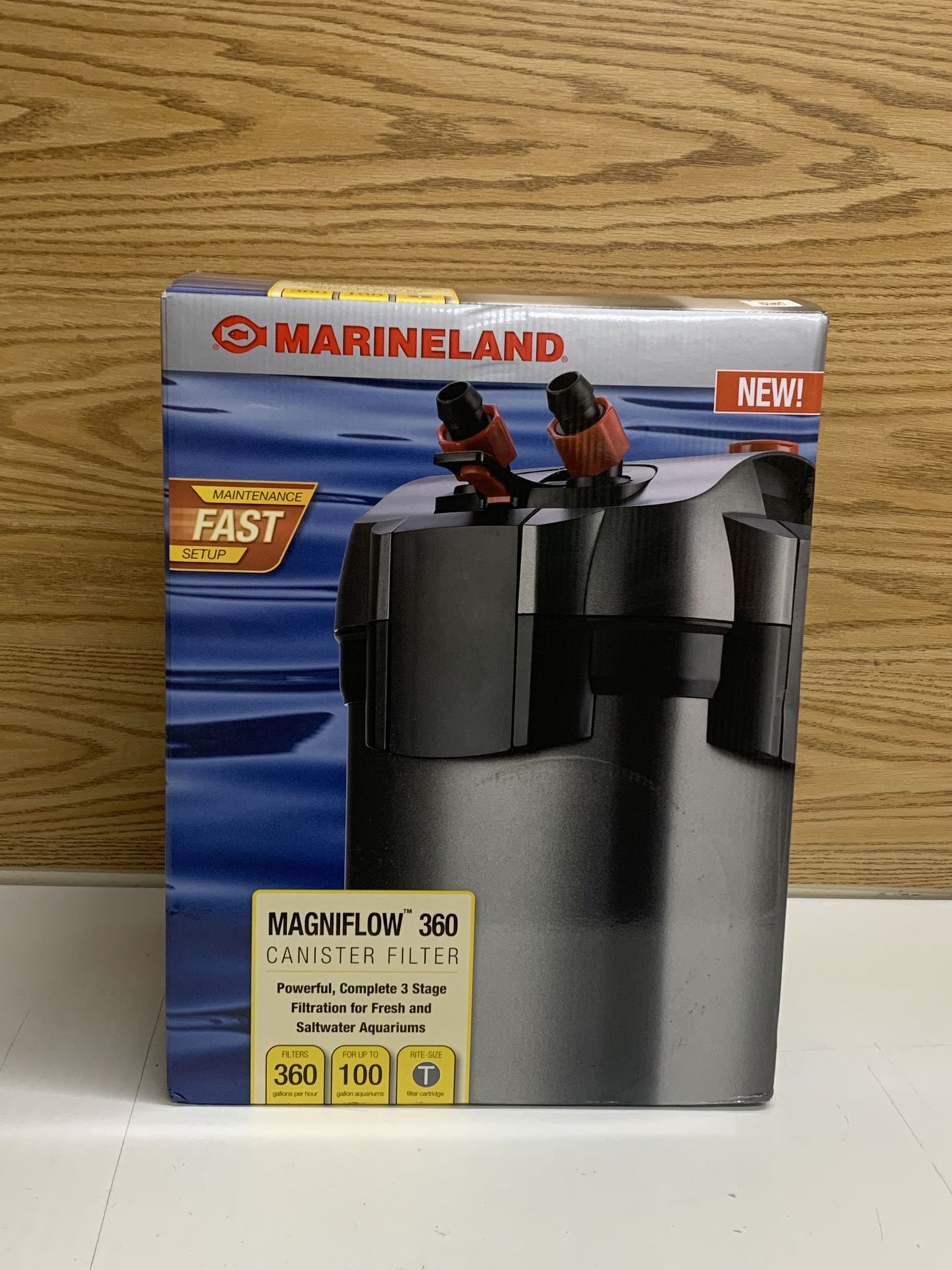 MARINELAND MAGNIFLOW 360 GPM CANISTER FILTER
