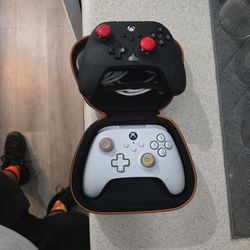 2 Elite Wired Controllers.