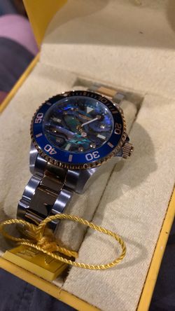Invicta Pro Diver Watch Abalone Dial