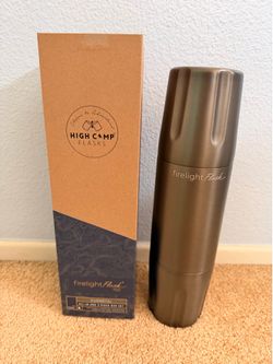 New High Camp Flasks Firelight 750 ml in Gunmetal