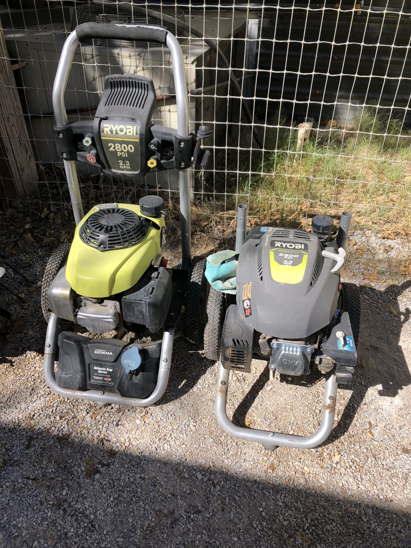 Two Power Washers For One Money 