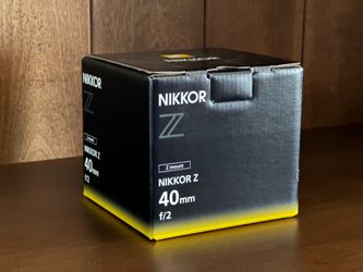 Nikon NIKKOR Z 40mm f/2 Lens (Nikon Z)