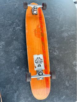 Vintage Powell Surf-One No Ka Oi Longboard Skateboard Complete