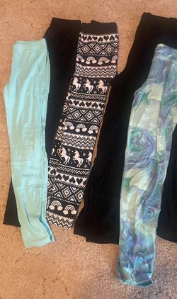 Girls leggings and shorts