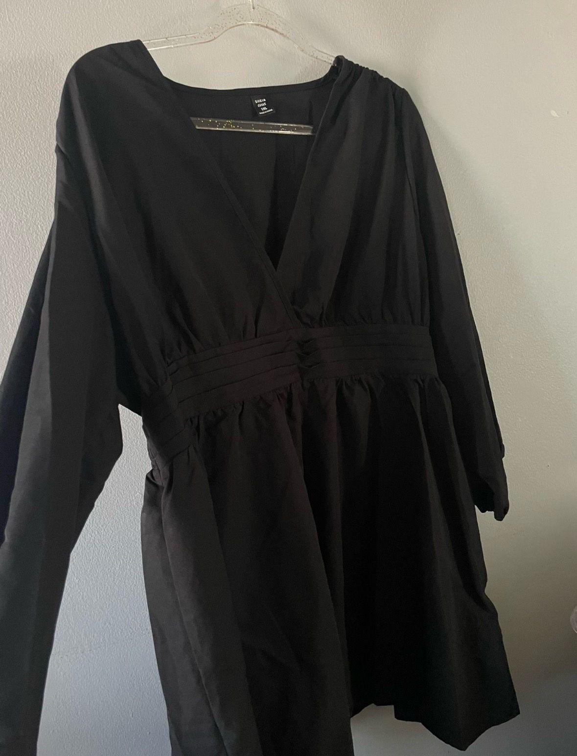 NEW SHEIN Curve Black Dress 1XL