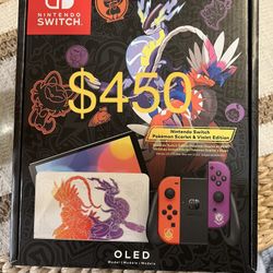 Nintendo Switch OLED Pokémon Scarlet Violet Edition