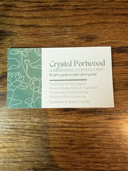 Garden consultations 