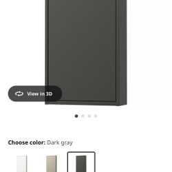 Havback IKEA- Wall cabinet With Door Dark Grey 