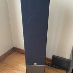 2 JBL house surround sound speakers