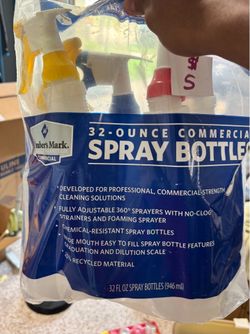 Spray bottles set of 5