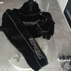 Supreme Hoodie Set Mens Large 