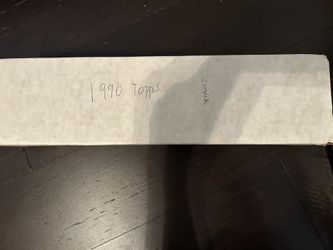 1990 Topps Baseball Complete Set 
