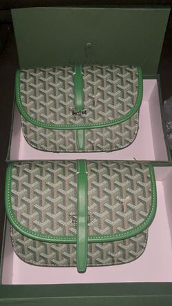 Goyard Beluga Clutch Bag Green