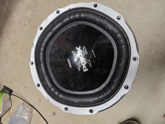 Sony speaker xplode 12 in blown
