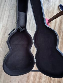 Acoustic Guitar Hard Case Black
