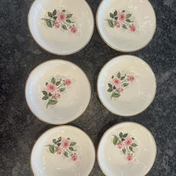 Vintage Rose China Bowls