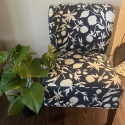 Floral Accent Chair 