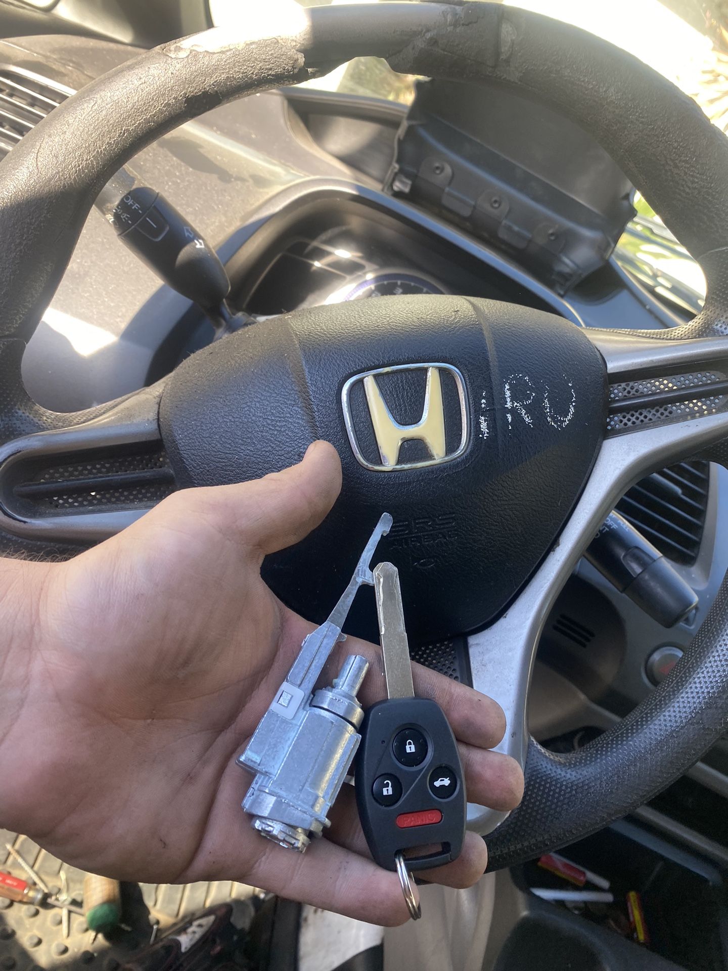 Honda Acura 2002 Threw 2022 Ignition Switch Cylinder Key Parts Damaged Lost Broken