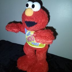 Fisher Price Sesame Street Shout Elmo 14"