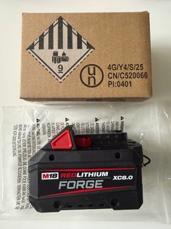 Milwaukee M18 REDLITHIUM FORGE 8.0